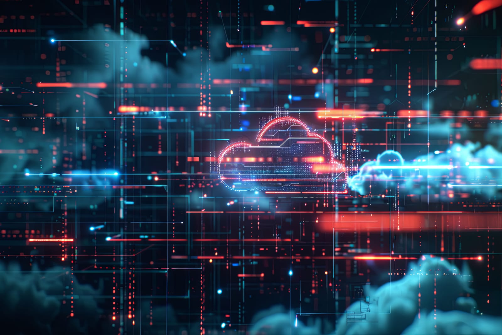 Cloud computing data processing visualization